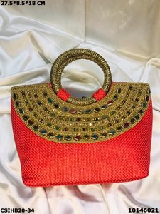 Sacs de soirée ethniques de créateur, accessoires artisanaux et élégants - Product Image 4