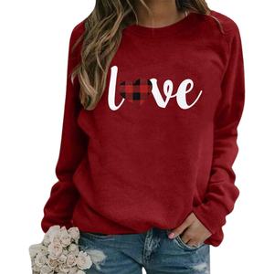 Dernière mode Sweat-shirt pour femmes décontracté 100% coton polaire tissu meilleure vente pas cher prix de gros OEM qualité orientée vers l'exportation - Product Image 3