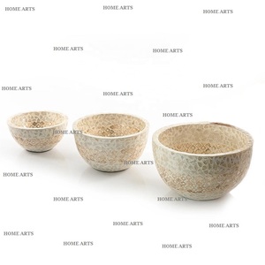 El más nuevo diseño de madera Chocolates Cuencos para servir Juego de 3 diferentes tamaños Chocolates Dátiles Cuencos al precio más barato - Product Image 3