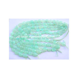 Aqua Onyxอัลมอนด์รูปร่างลูกปัดสำหรับเครื่องประดับ - Product Image 1