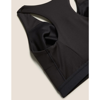 Soutien-gorge de sport personnalisé pour femme, idéal pour le yoga, le fitness, le jogging, avec fermeture éclair frontale, en dentelle, orné de strass et d'un nœud, à bonnets couvrants et armatures, collection été