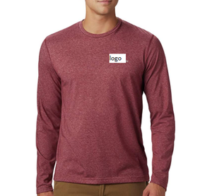 Equipo de manga larga para hombre, 67% poliéster, 33% algodón, protección solar importada - Product Image 6
