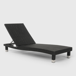 เก้าอี้พักผ่อนหวายไม้จริงแบบพับได้ทันสมัยสำหรับกลางแจ้ง - Product Image 2