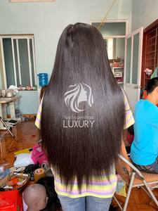 Cheveux Remy vietnamiens 100% vrais cheveux humains droits et soyeux pour femmes meilleure qualité - Product Image 2