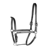 DD - Cabestros Ingleses de Cuero Suave Negro para Montar a Caballo, Hechos a Mano con Hebillas de Latón, Marca LLT, Proveedores y Exportadores de Confianza
