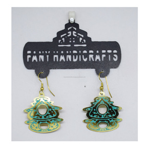 Vintage Metal Drop <b>Earrings</b> Colorful Geometric <b>Dangle</b> <b>Earrings</b> Fashion New <b>Gold</b> Design skin friendly <b>earrings</b> Drop <b>Earrings</b> - Product Image 1