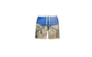 Men's Premium Quality 100% Cotton Comfortable Stylish Shorts Breathable Custom Sublimation Printing Mid Drawstring High Street - Product Image 4