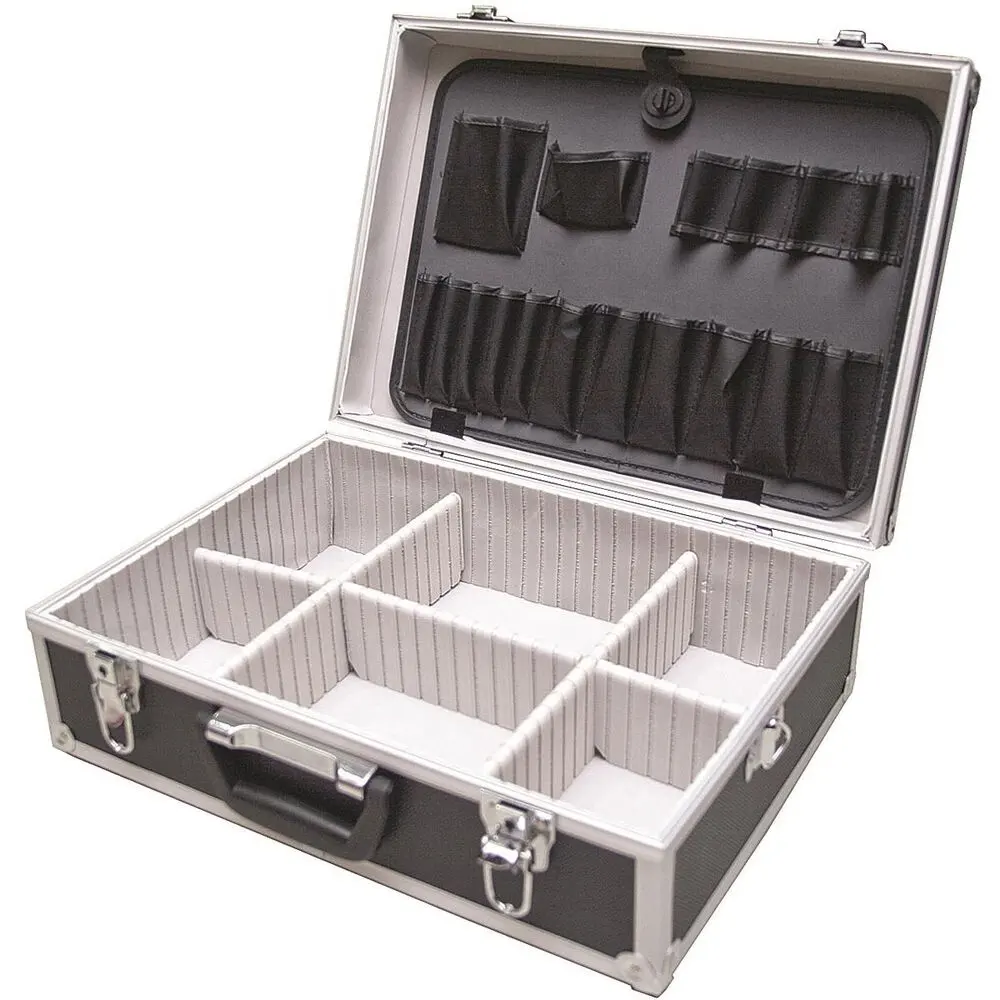 Hot Sell Aluminium Hard Carry Case Werkzeug koffer mit Werkzeug platte