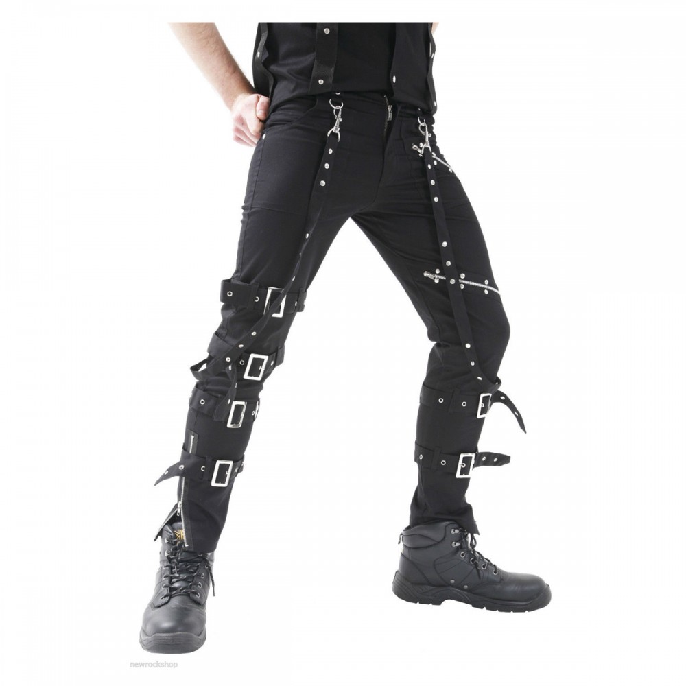 Amazon.com: Rock Punk Goth - Botas de tobillo para hombre, piel sintética  mate, con cordones, 10 M US : Ropa, Zapatos y Joyería