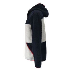 High Quality Comfortable Faux Fur Zipup Hoodie Men Blank Custom <b>Sherpa</b> <b>Fleece</b> Streetwear Hoodie Custom Embroidery Logos - Product Image 6