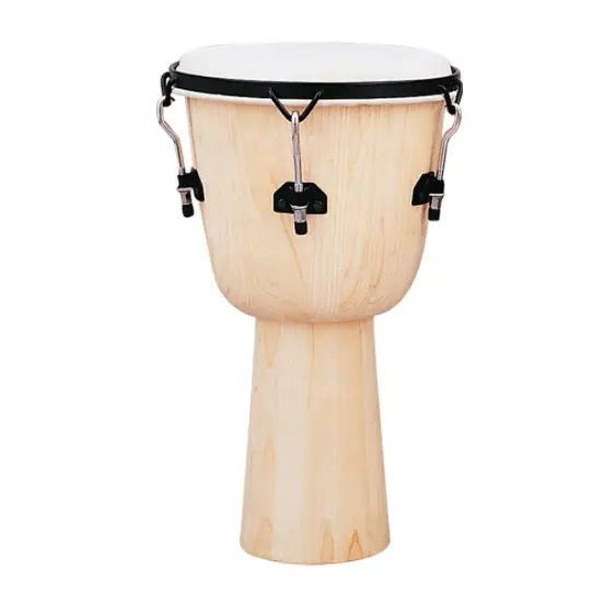 Rod Fitting / Tension African Traditional Djembe Drums, Wood djembe