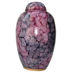 Jolie urne de crémation pour les Services d'enterrement, faite à la main, souvenir commémoratif en métal solide, 10.5 pouces - Product Image 4