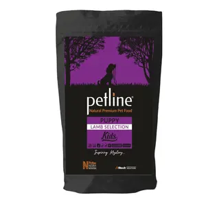 Petline Natural Premium Organic Dog Food per Puppy Lamb selection Tester 50 gr Whosale Pet Food