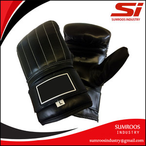 Venta caliente de cuero de entrenamiento de boxeo bolsa manoplas logotipo personalizado impresión lucha ganar Bosing guante guantes de combate Unisex - Product Image 5