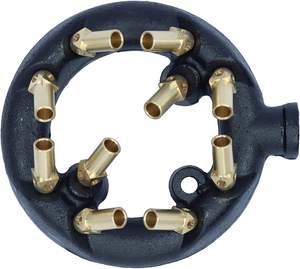 Conjunto de quemador de hierro fundido casero de 10 chorros a precio de fábrica para piezas de quemador - Product Image 3