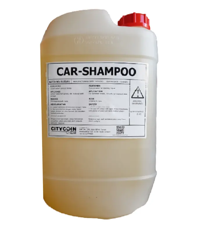 Limpador líquido premium concentrado de shampoo de carro, detergente para limpeza profunda industrial usado