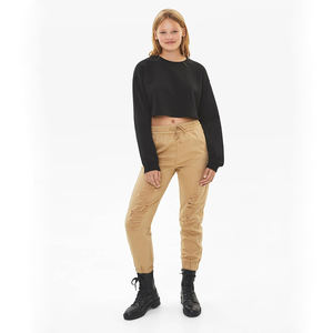 Pantalones cargo para mujer, ropa para correr y calle, hechos a medida, de la mejor calidad, a la venta, hechos en Pakistán - Product Image 4