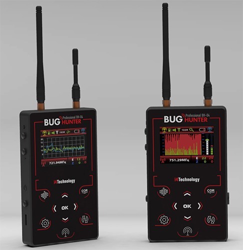 Radio Frequency Signal Detector BugHunter BH-04 Compliant to FCC Regulations