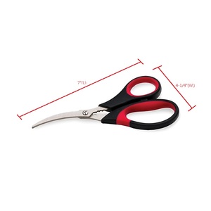 Thép không gỉ đa chức năng kéo hải sản cho tôm, tôm hùm, cá, cua - Product Image 3