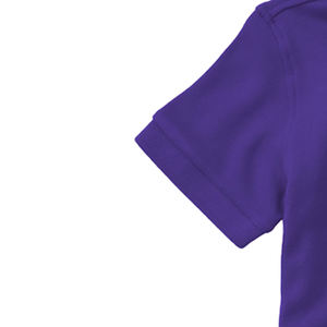 T-shirt Polo violet sur mesure OEM, nouvelle arrivée, pour hommes/garçons, 100% coton piqué, tissu de haute qualité selon les exigences du client - Product Image 2