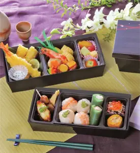 cool two layered lunch box bento box japanese paper boxes