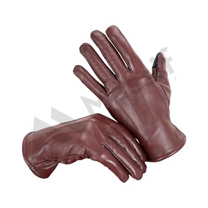Gants d'hiver en cuir souple pour femme, accessoire à la mode, avec écran tactile, nouvelle collection 2020 - Product Image 1