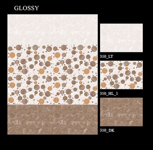 Carrelage de salle de bain en marbre et en céramique design à jet d'encre d'intérieur 30x45cm - Product Image 3