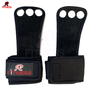 Sangles de poignet robustes en caoutchouc naturel et PVC avec boucle de fermeture pour l'entraînement de musculation et la protection des paumes - Product Image 3