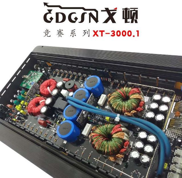 China Hot Sell Customized High Quality Big Power Class D Mono 1chl RMS 3000W*1ch@1 Ohm 13.8V Car Amplifier