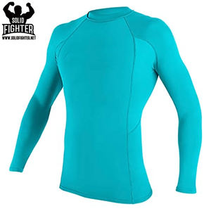 Service OEM/ODM Longue protection contre les éruptions cutanées pour hommes Compression respirante de qualité personnalisée Meilleure taille en vrac Vente en gros - Product Image 4