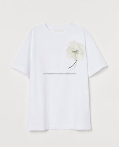 เสื้อยืดผู้หญิงคุณภาพสูง ระบายอากาศได้ดี ผลิตจากผ้าฝ้ายพรีเมียม ทรงเข้ารูป ใส่สบายสำหรับฤดูร้อน ไซส์ใหญ่พิเศษ พร้อมบริการติดป้ายคอเสื้อตามสั่ง - Product Image 2