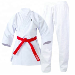 Ensemble de costume de karaté en coton 100% polyester Équipement d'entraînement léger Uniforme d'arts martiaux - Product Image 1