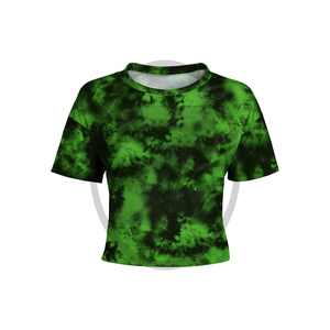 Wholesale Loose Design Workout Crop Shirt Cotton Shirt for Women Crop top crop - Product Image 1