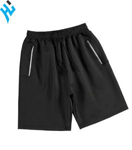กางเกงกีฬาขาสั้นเอวยางยืดสำหรับผู้ชาย,กางเกงลำลองผู้ชายทรงหลวมพร้อมกระเป๋าโลโก้ที่กำหนดเองสำหรับฤดูร้อน - Product Image 6