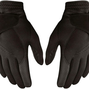 Gants de golf unisexes en cuir synthétique de haute qualité avec logo personnalisable pour main gauche et main droite - Product Image 3