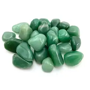 Wholesale Green Aventurine Tumbled Stone Natural Crystal Tumble High Quality Polished Healing Stone Gravel For Gift & Decoration