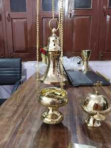 Cuchara de latón para iglesia, suministros de Iglesia, Brassworld, India - Product Image 4