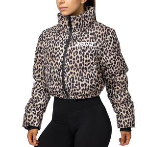 High Quality Women Puffer Jackets With / Crop Zipper up Jackets for Girls - Product Image 2