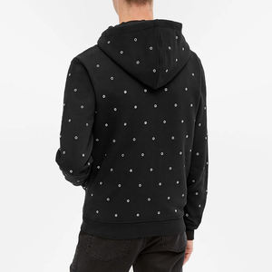 Sweats à capuche pour hommes avec fermeture éclair à séchage rapide gym personnalisé hommes jogging imprimé sweats à capuche zippés à la mode en gros pas cher - Product Image 3