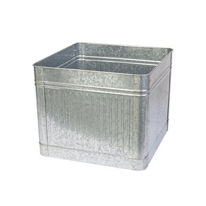 Top Selling High Quality Attractive Design good quality galvanized Handmade metal <b>planter</b> for outdoor Garden Decoration India - Product Image 6
