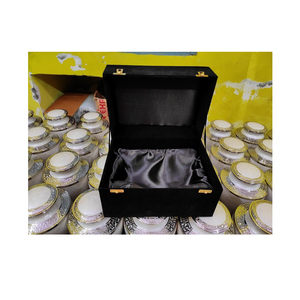 Urne de crémation en laiton blanc, boîte en velours, fournitures pour enterrements, monde de bronze, inde - Product Image 1