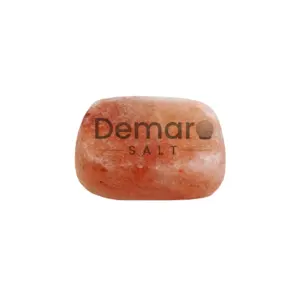 Massage Hot Selling custom handmade Smooth Shape Himalayan Spa Salt Massage Stone Sets Warm / Chill Salt Therapy Salt Scrub Soap