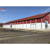 Kits de construction en acier léger et pré-assemblée, conception de haute qualité, entrepôt économique