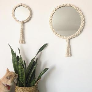 High QualityMacrame Mirror Wall Hanging - Product Image 1
