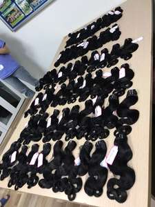 Style de corps ondulé de trame de cheveux humains vierges non traités de tendance chaude avec la qualité Remy de traitement chimique teint - Product Image 6