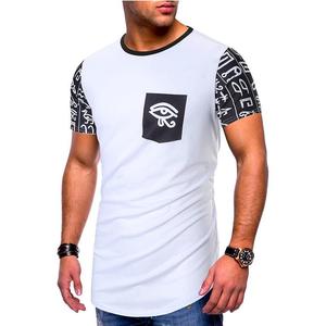 Tissu en coton personnalisé orienté vers l'exportation du Bangladesh T-shirt imprimé pour hommes à manches courtes au meilleur prix - Product Image 1