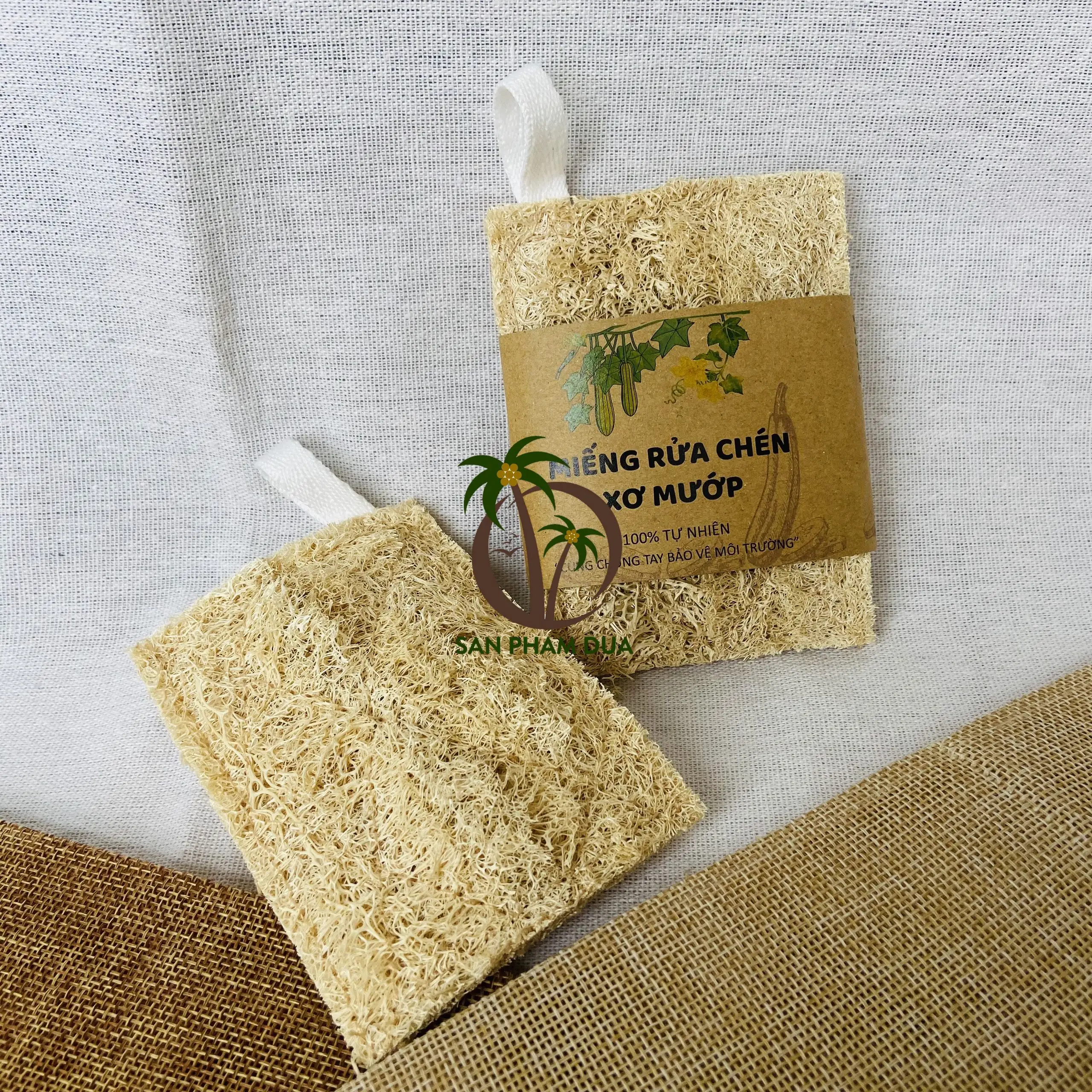 Luffa naturale bagno di Spugna Da Cucina di Pulizia lavasciuga/Luffa Multiuso Scrubber Luffa Pad Piatto Piatto di Lavaggio di Pulizia Scrubber