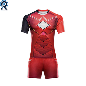 Uniforme de Rugby Personalizado con Logotipo, Transpirable, 100% Poliéster, de Alta Calidad y Buena Venta, Jersey y Uniformes de Rugby Personalizados - Product Image 4