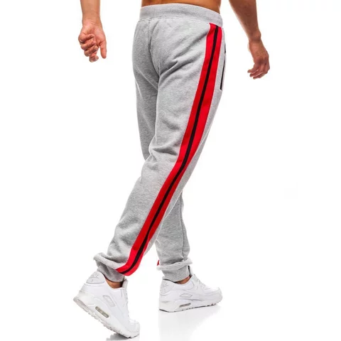 Stretchy Teen Boys Trousers Slim Pencil Fit Chinos Ankle Trousers Men's Trousers Casual Men Pants