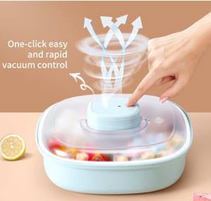 Moisture-proof plastic airtight vacuum preservation box vacuum storage container